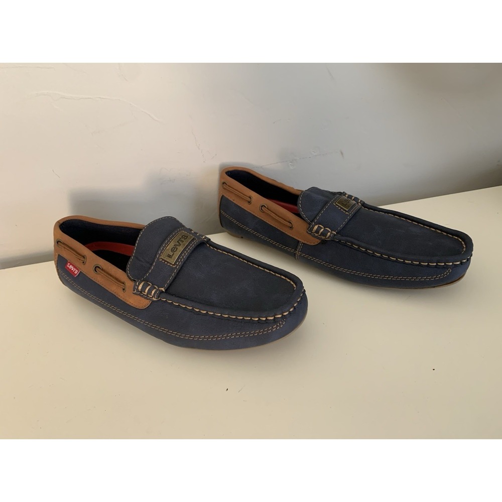 Levi's Men's Driving Loafers Dress Casual Penny Moccasins Lightweight Shoes 10M
